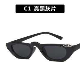 Plastic Vintage  glasses  C1light black gray piece NHKD0575C1light black gray piecepicture17